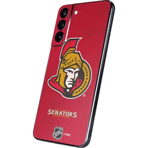 NHL Ottawa Senators Distressed Galaxy S22 Plus Skin
